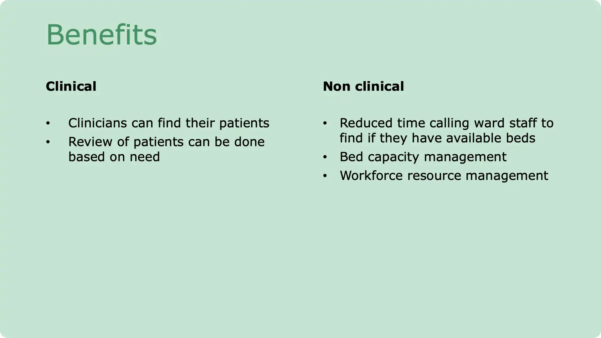 Benefits of Healthcare Facility Resource Management with GS1 Standards 