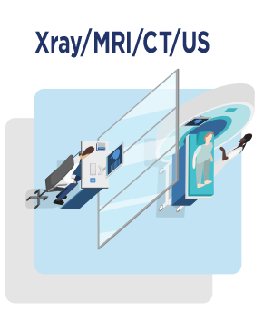 Xray/MRI/CT/US