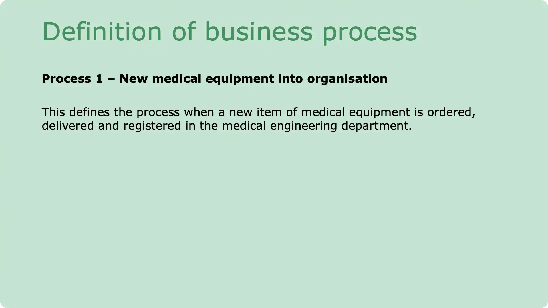 Staff receives new medical equipment shipment at hospital dock